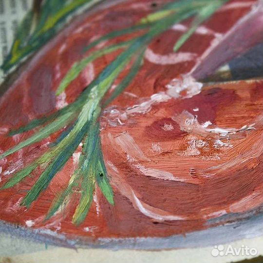 Авторская картина маслом 