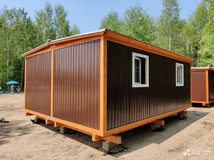 Дачные мини домики 6х4.4м