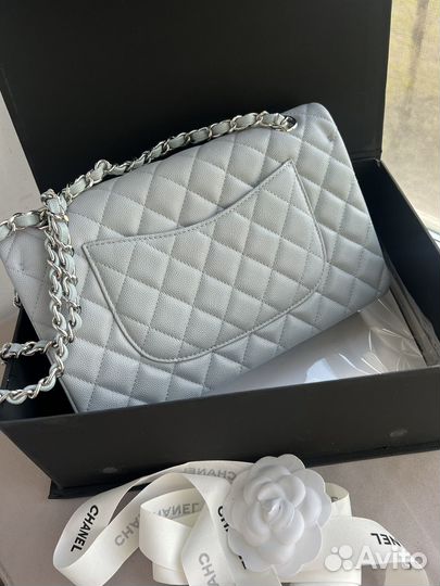 Сумка Chanel 2.55 grey violet