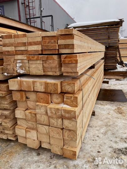 Доска обрезная 25х150х6000мм 1 сорт ГОСТ