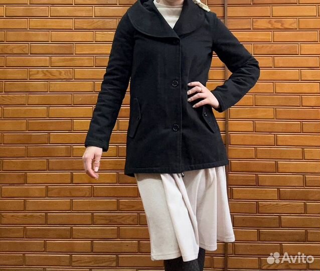 Джинсовая парка (пальто)