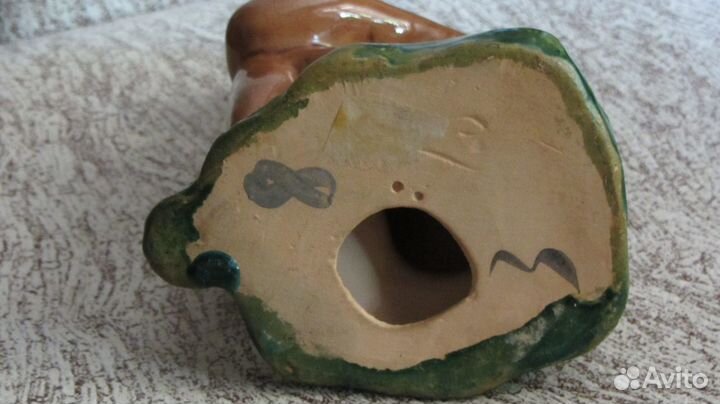 Статуэтка Девушка, пловчиха, схф Гжель