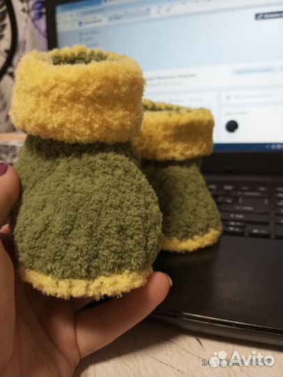 Пинетки теплые