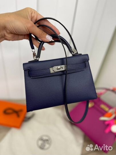 Сумка hermes kelly mini Epsom