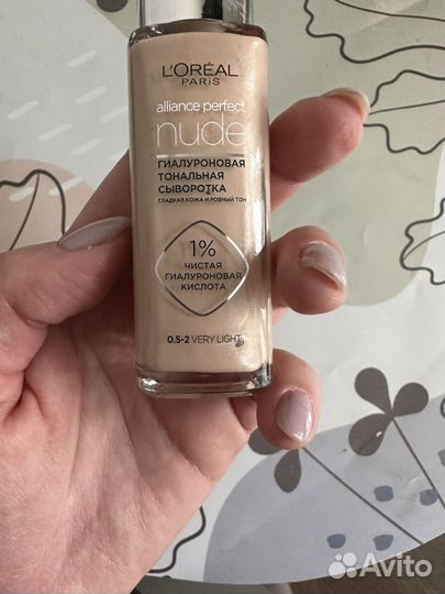 Гиалуроновая тональная сыворотка l'oreal paris