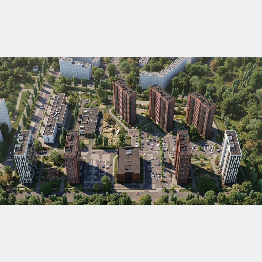 3-к. квартира, 64,3 м², 2/23 эт.