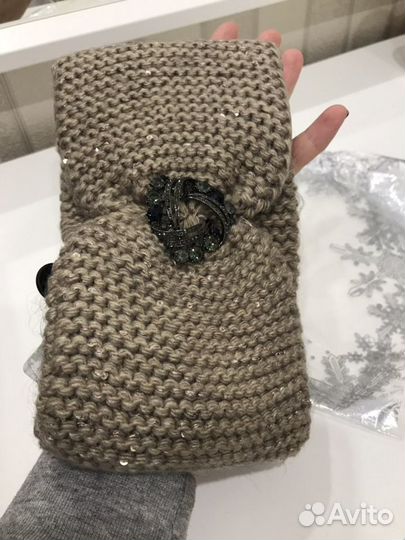 Повязка на голову вязаная