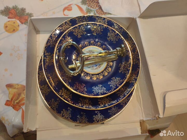 Фруктовница карловарский фарфор СССР