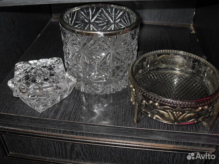 Ваза хрустальная СССР