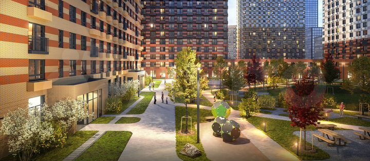 Квартира-студия, 19,9 м², 30/33 эт.