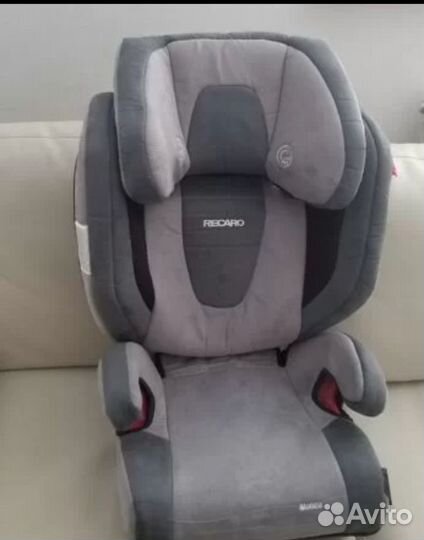 Детское автокресло 15 до 36 кг recaro оригинал