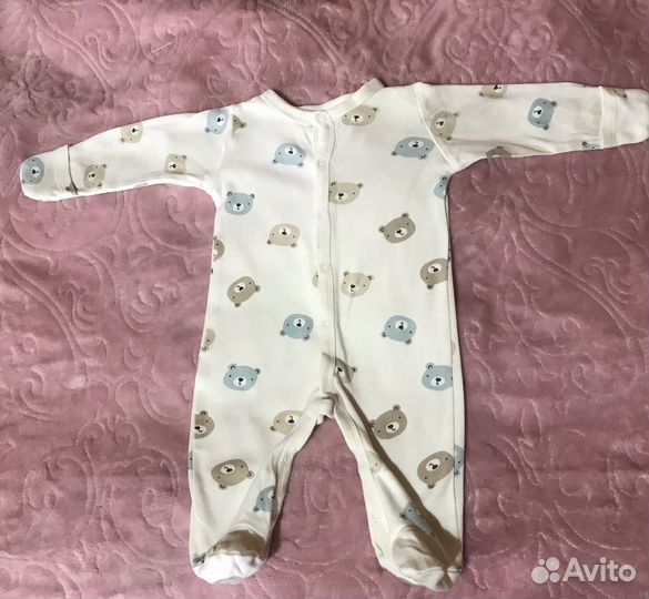 Вещи на мальчика пакетом 62 р (12 шт)