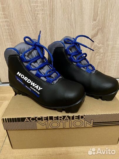 Лыжные ботинки детские 34