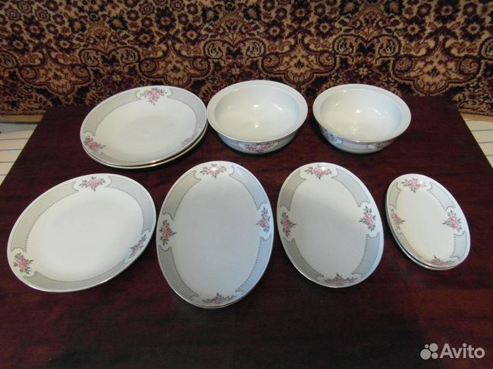 Обеденный сервиз 12 персон гдр
