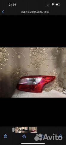 Фара правая,задняя ford focus 3