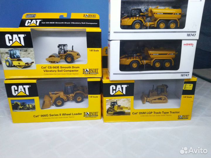 Дорожная техника к жел. дороги и макетам 1/87 HO