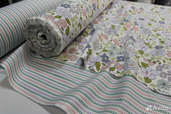 Ткань для постельного белья (поплин 100 хлопок)