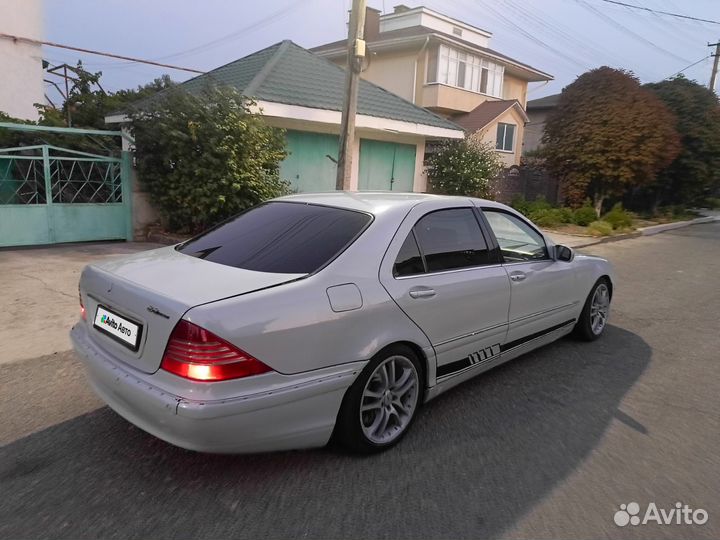 Mercedes-Benz S-класс 3.2 AT, 1999, 300 000 км