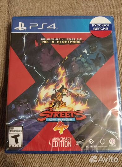Street of rage 4 anniversary edition ps4
