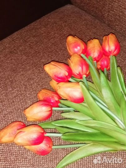 Тюльпаны силиконовые