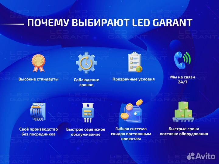 LED видеопилон уличный