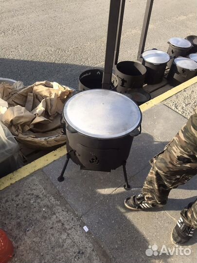 Казан чугунный