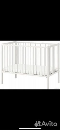 Кроватка IKEA Гулливер 2 уровня