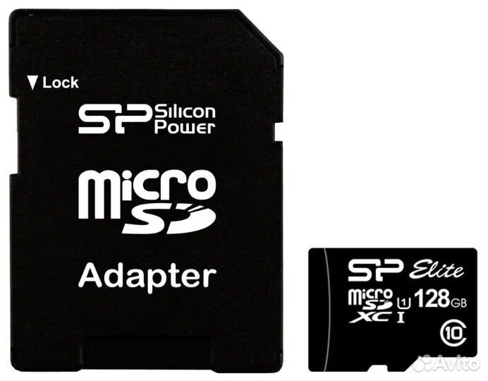 Карта памяти Silicon Power Micro sdxc SP128gbstxbu