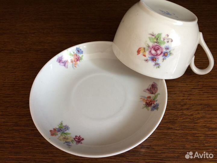 Чайная пара Вербилки СССР