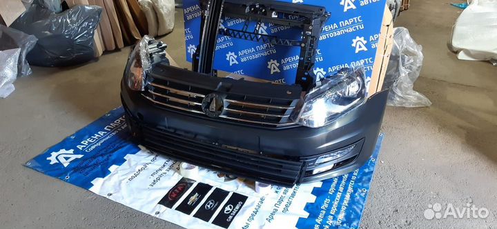 Volkswagen polo Усилитель переднего бампера