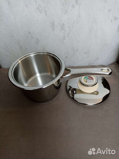 Новая кастрюля Zepter 1,3л d16 все виды плит