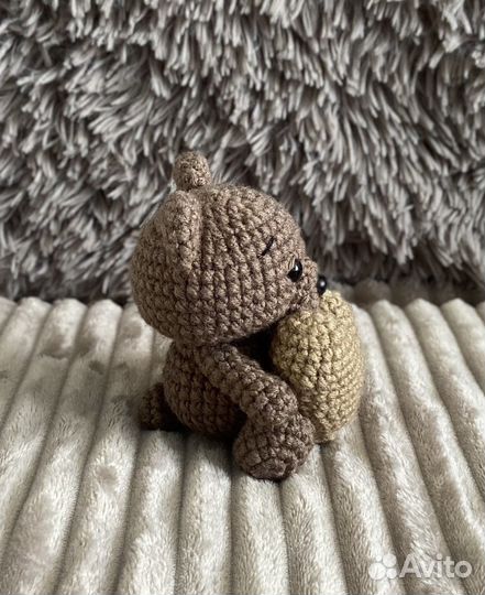 Мишка, ручная работа