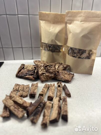 Вкусняшки для собак говяжье легкое