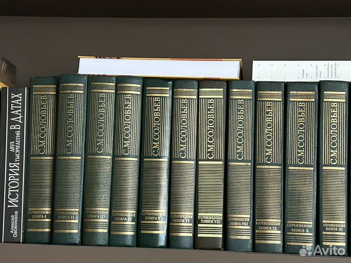 Соловьев собрание сочинений в 18 томах