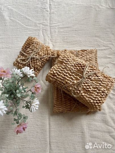 Сотовая упаковочная крафт бумага