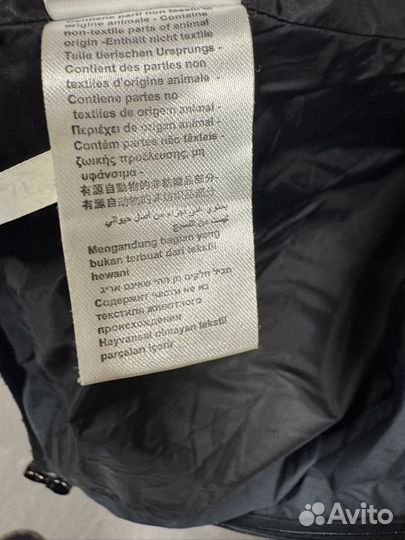 Пуховик мужской armani exchange M