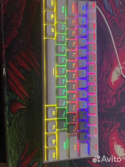 Механическая клавиатура Red Dragon Fizz Rainbow