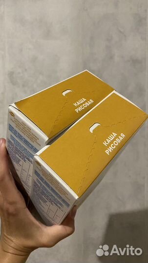 Рисовая безмолочная каша Агуша, с 4 месяцев