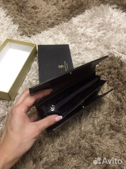 Кошелек женский кожаный