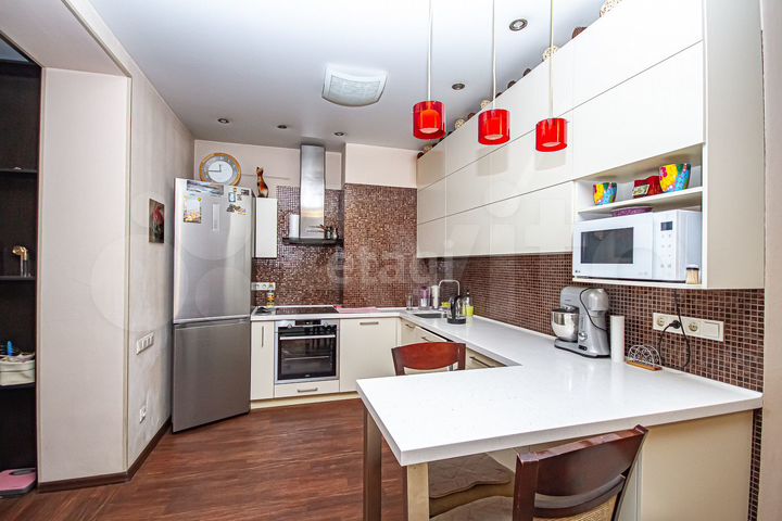 4-к. квартира, 90,1 м², 15/16 эт.