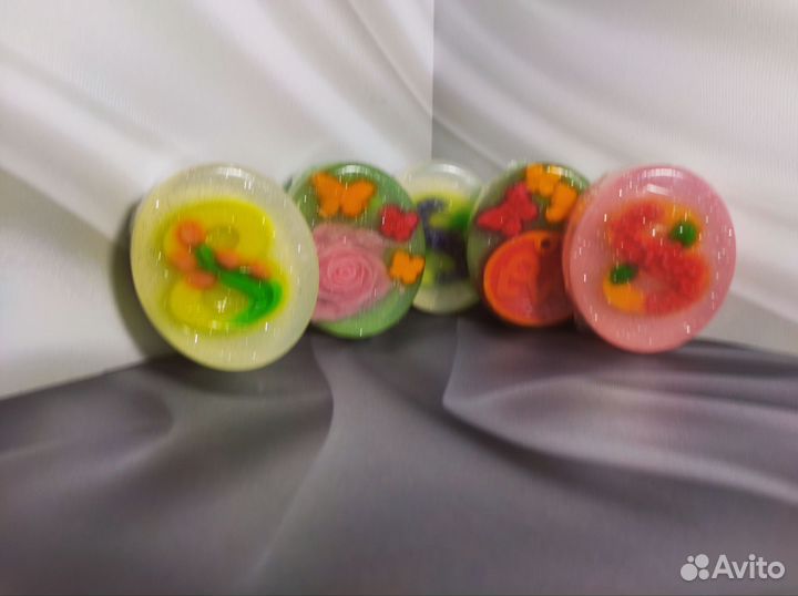 Букет из мыльных роз и мыло