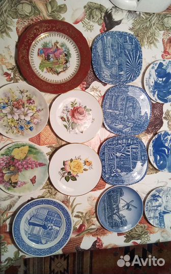 Тарелка настенная фарфор