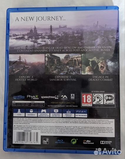 Metro exodus ps4