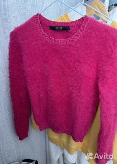 Джемпер guess фуксия 40-42