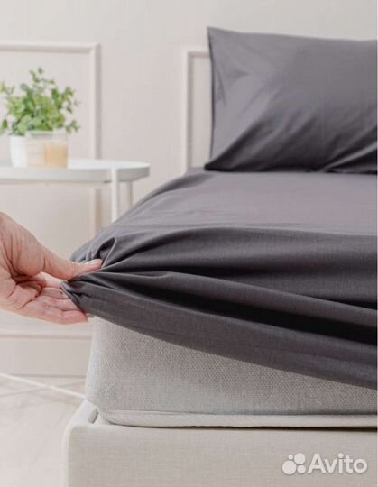 Простыни икеа,yerrna, 180,160 бу