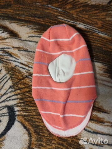 Шапка шлем для девочки зима