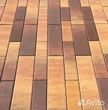 Тротуарная плитка брусчатка Домино