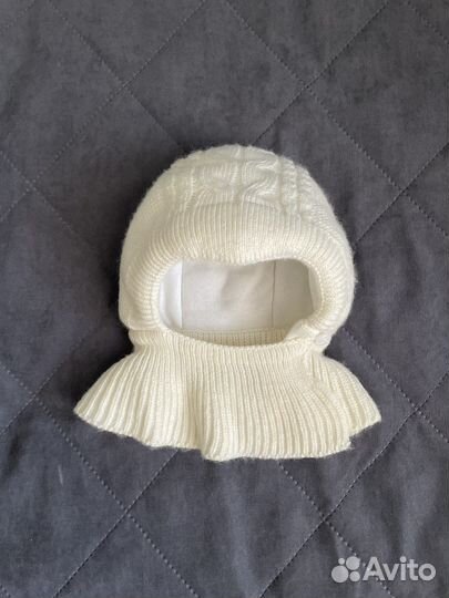 Шапка шлем зимняя журавлик