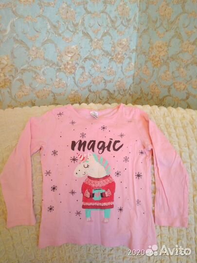 Футболка с рукавами для девочки