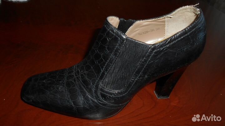 Ботильоны на высоком каблуке (демисезонная обувь)